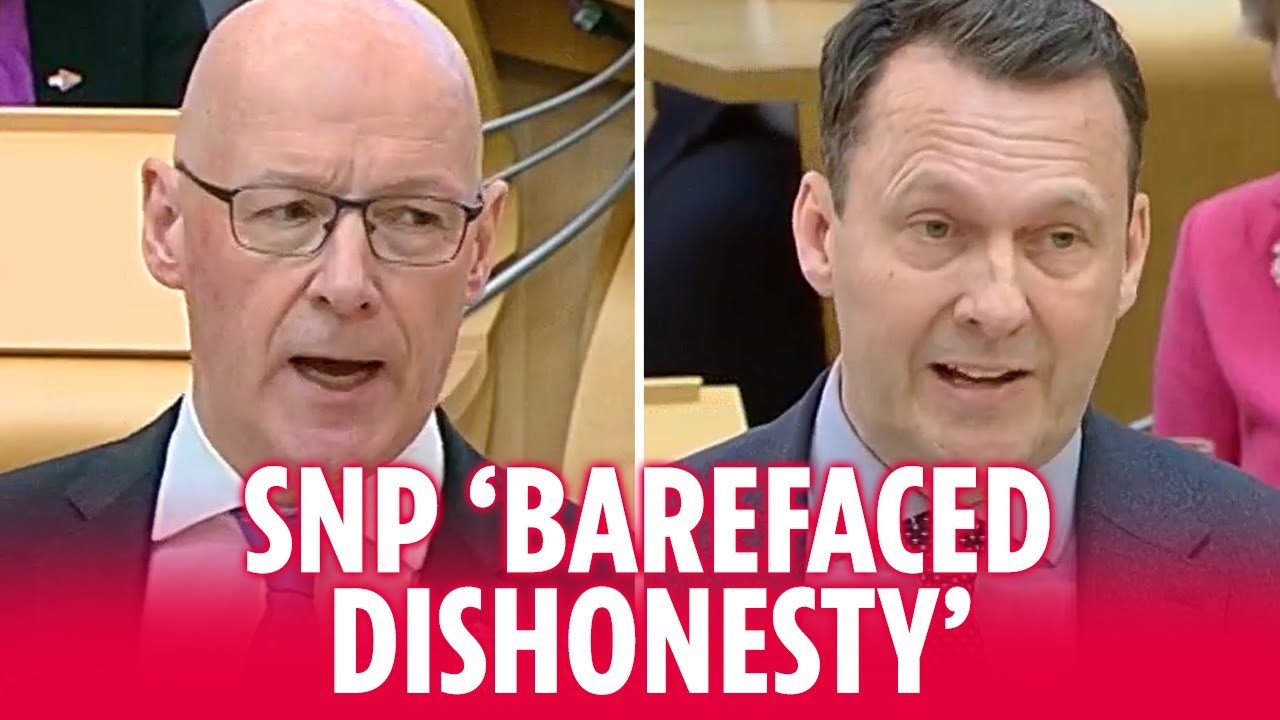Leaders clash & are told off as SNP 'barefaced dishonesty' called out over Scotland's energy