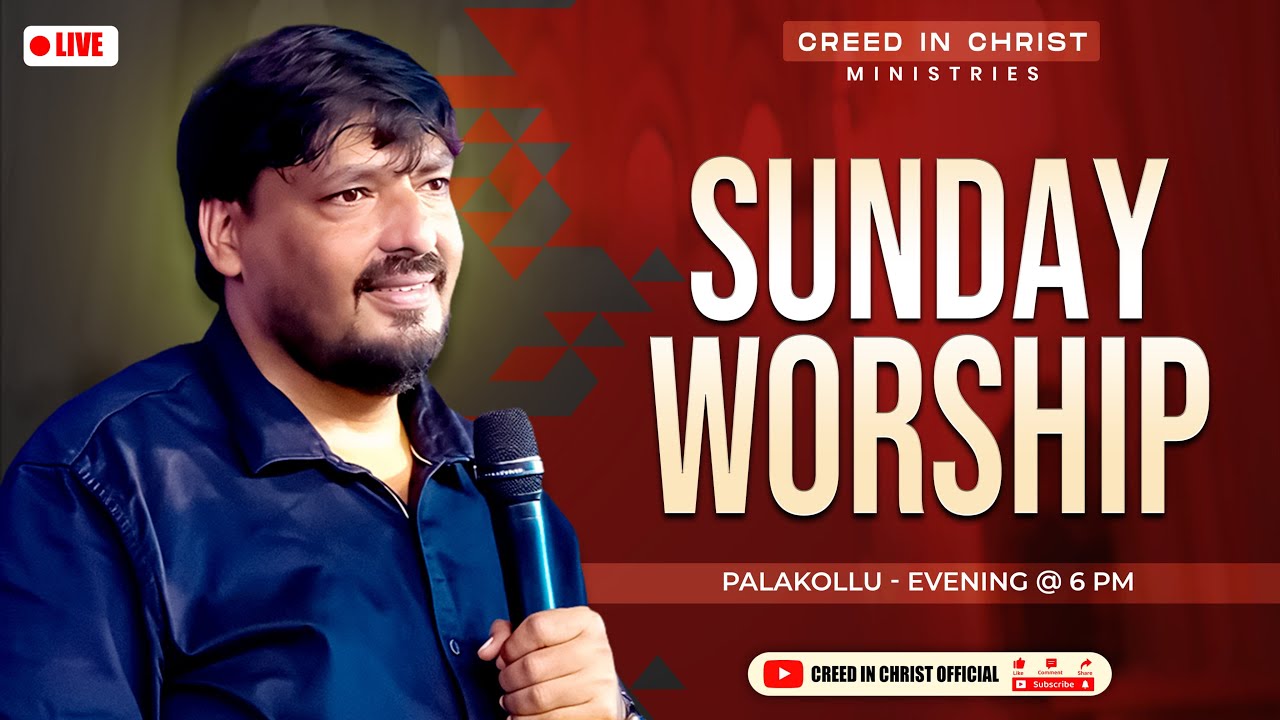 🔴🅻︎🅸︎🆅︎🅴︎ CREED IN CHRIST OFFICIAL.. PALAKOUL.15/03/26#BRO T. DAVID GARU