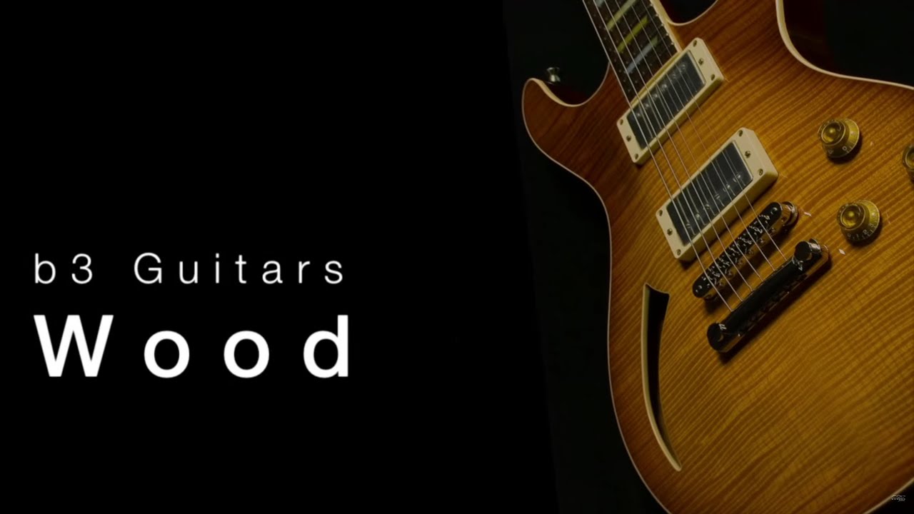 b3 Wood  &bull;  Wildwood Guitars Overview