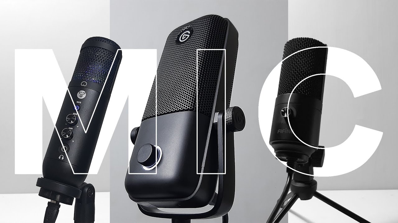 3 Mic Condenser Comparison Mana Yang Terbaik ? | Elgato Wave 1 vs Fifine K669B vs Fantech Leviosa