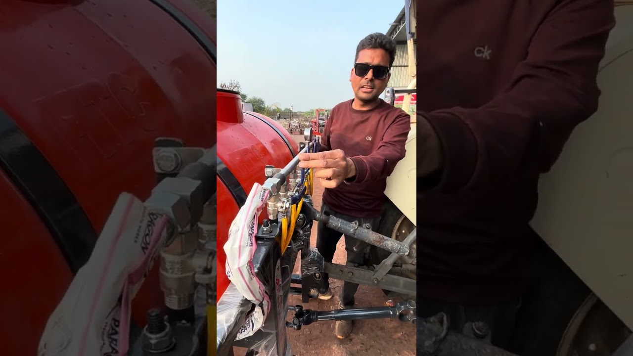 300 Li टैंक में मिनी स्प्रे पम्प  मिनी ट्रैक्टर के लिए 