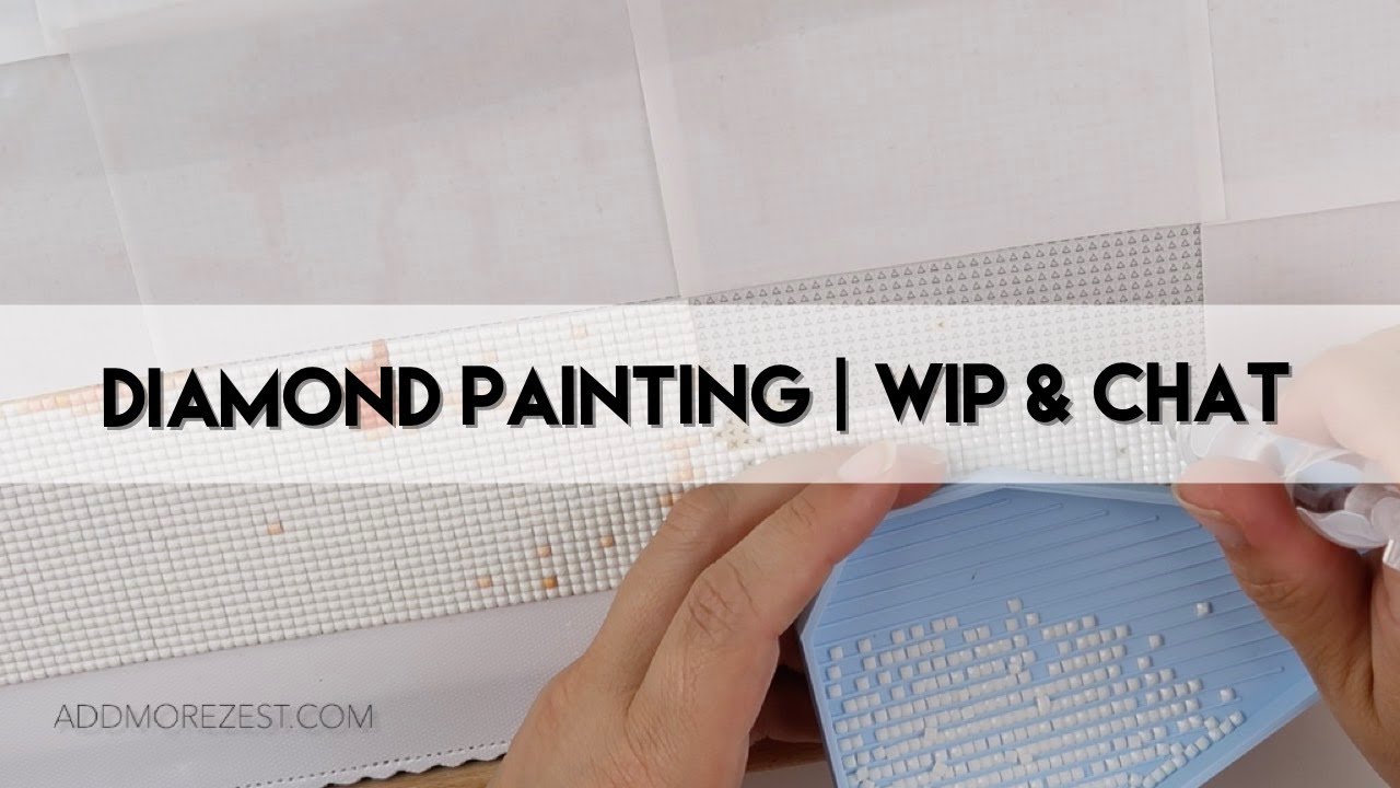 Diamond Painting WIP & Waffle | Mr Charlie Quackers