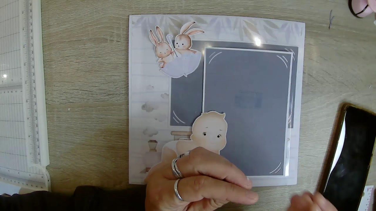 tutorial 5 del album pop up de bebe