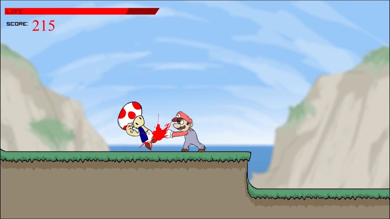 Mario Combat Deluxe (Flash game) Walkthrough