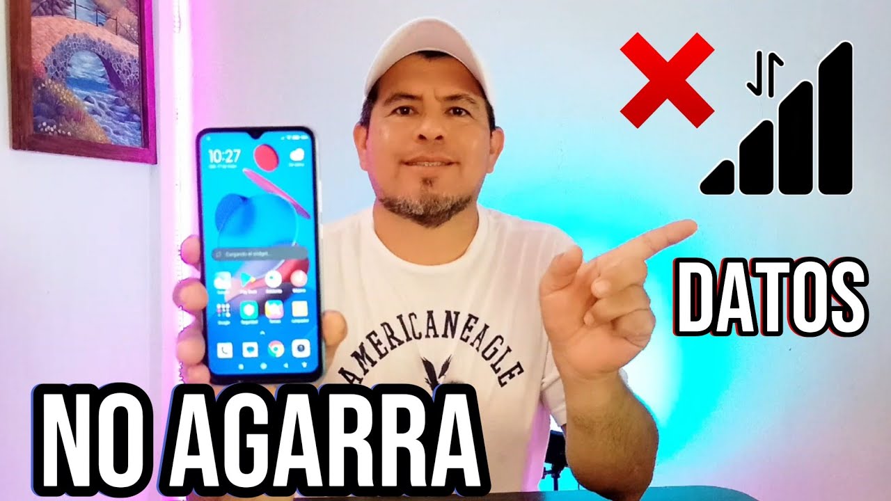 Tienes datos moviles pero no agarra internet