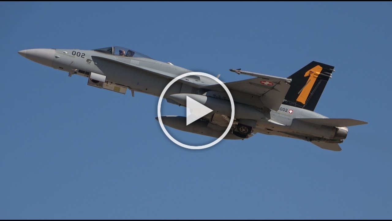 Tiger Meet 2025 - F/A-18C Hornet Swiss Air Force