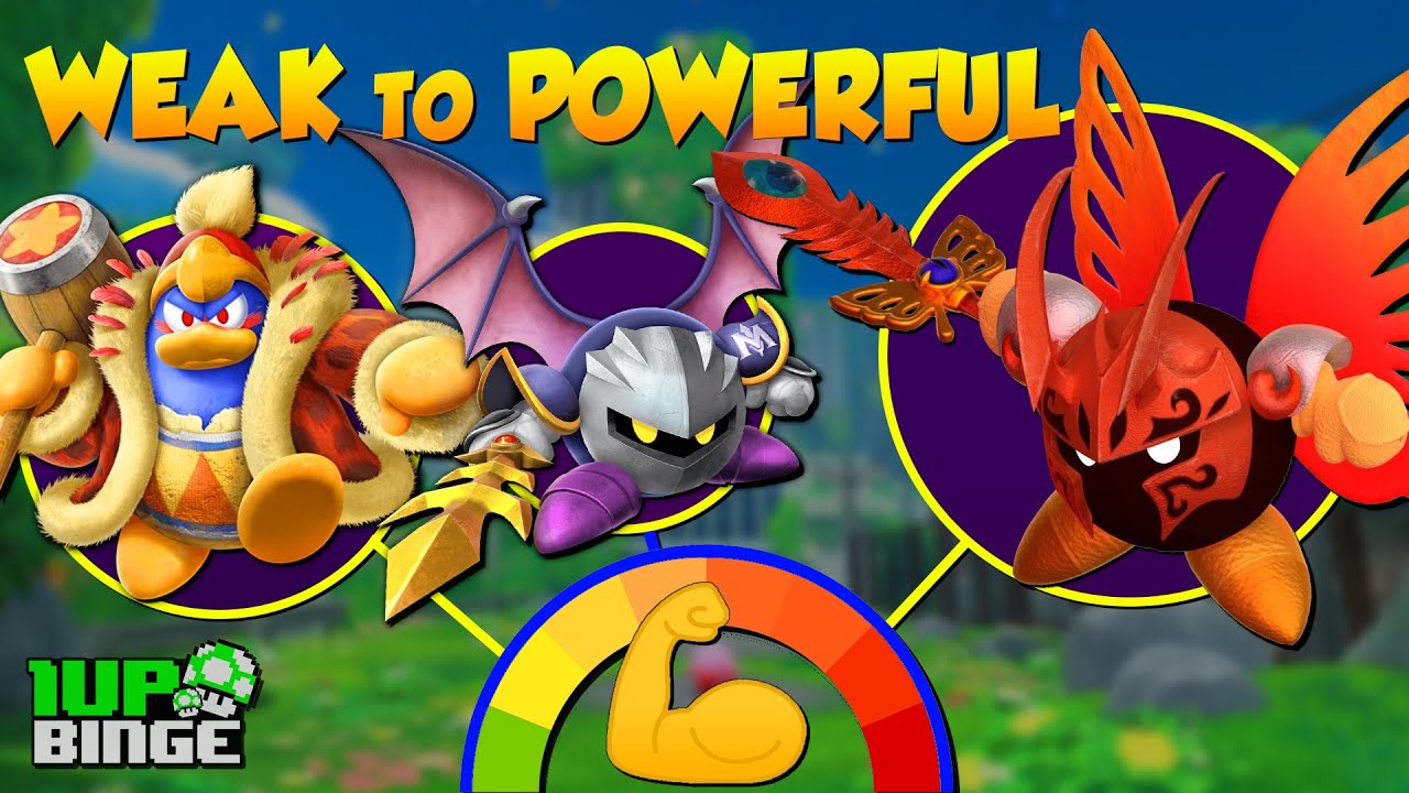 Kirby and The Forgotten Land BOSSES: Weak to Powerful 💪