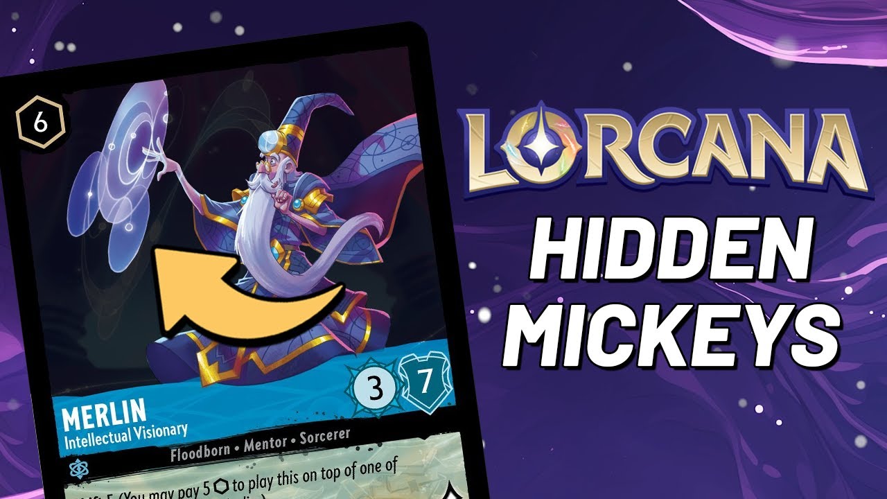 All HIDDEN MICKEYS in Disney Lorcana