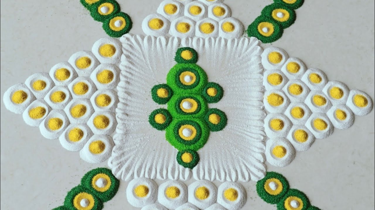 100 Best Diwali Rangoli Ideas✨🌼| Dhanteras💰🪙Rangoli Designs| Creative Sanjana{Design(26)}