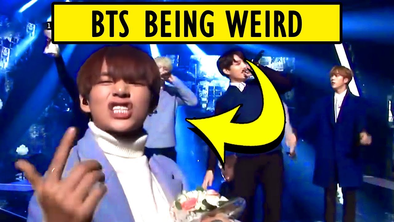 They're not weird, They're just BTS 😆