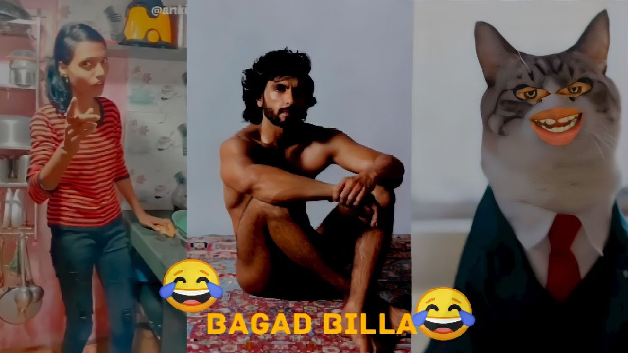 Bagad Billa funny video 😂\\ Bagad BILLA funny reels 😂\\ Ankit .Ang Funny Cat Video \\
