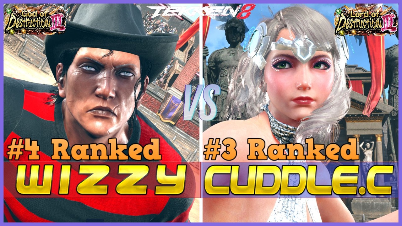 T8 ▰ WIZZY (#4 Ranked Dragunov) Vs CUDDLECORE (#3 Ranked Alisa) ▰ Tekken 8 High Level Gameplay