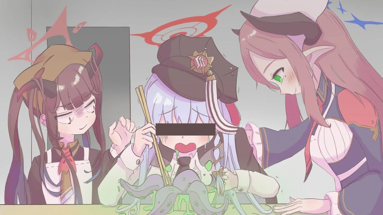 NOOO don't eat that haruna