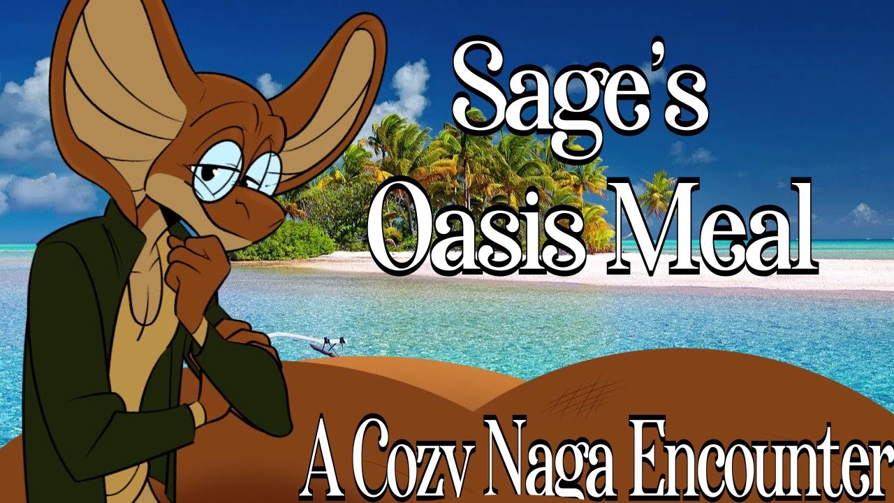 Sage's Oasis Meal [Naga/Snake Encounter Vore and Hypnosis ASMR: Now Availible]