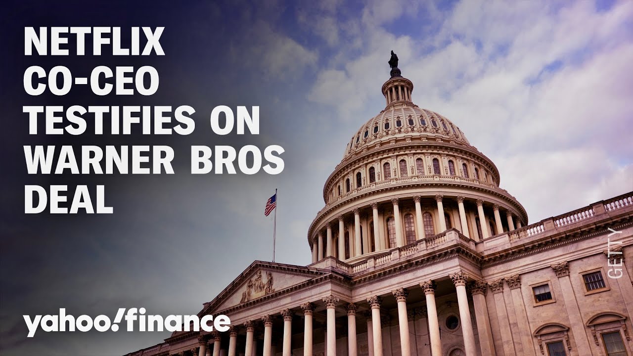 LIVE: Netflix Co-CEO testifies before Senate over Warner Bros. deal