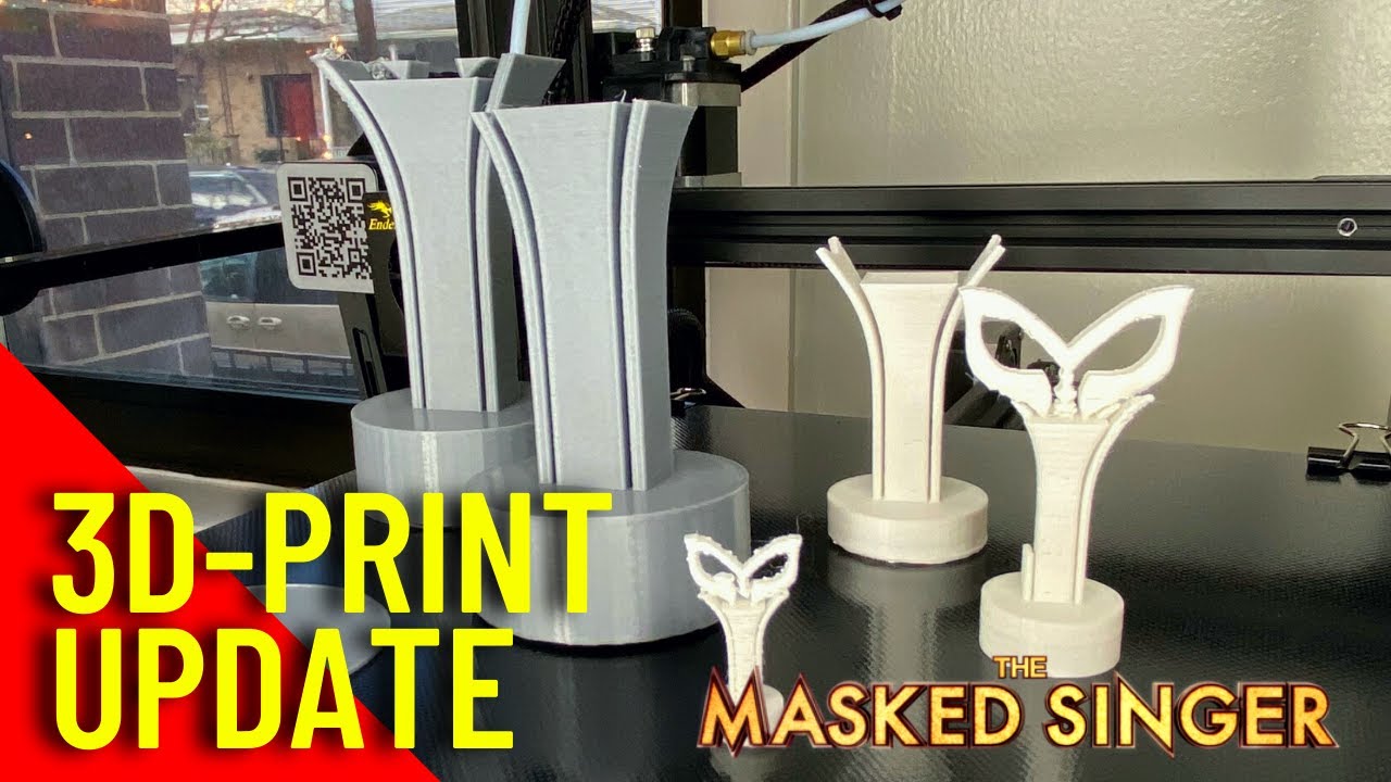 Masked Singer 3D Print Trophy Update