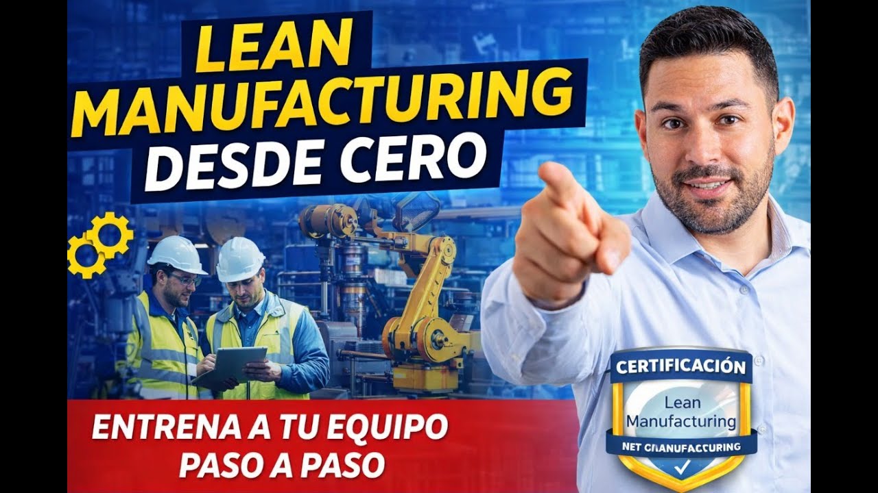 Lean Manufacturing desde cero | Certificación Lean Manufacturing – Sesión 1 | SOLMA