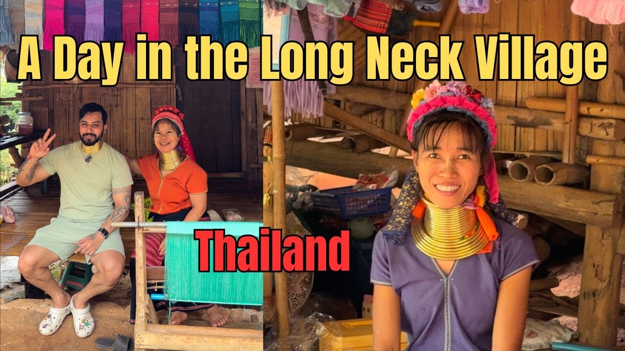 Exploring the Long Neck Village in Chiang Rai | Thailand Cultural Travel Vlog