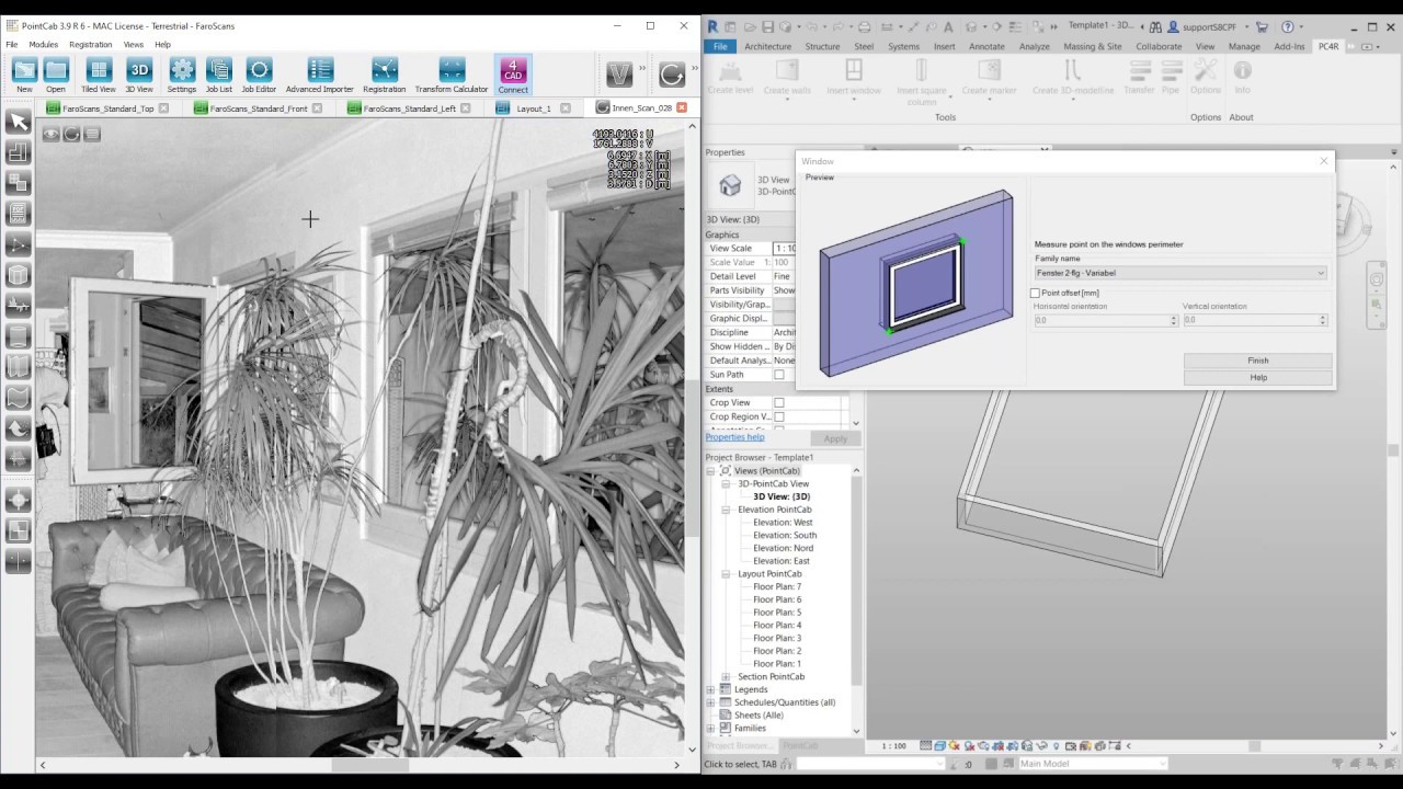 PointCab 4Revit: How to get that point cloud data to BIM – the easy way