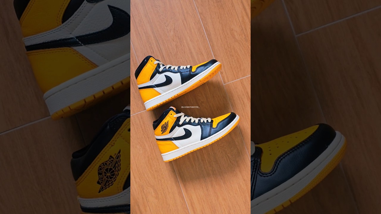 Air Jordan 1 Retro High OG 'Yellow Toe' 👟🚖 Cop 🔥 or Drop 🗑️ 