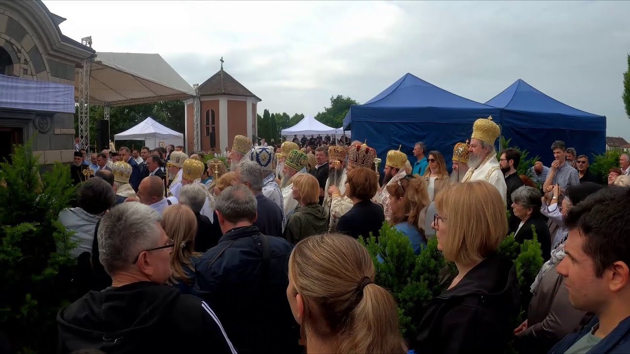 Weihe der serbisch-orthodoxen Kapelle auf dem Kriegerfriedhof Mauthausen