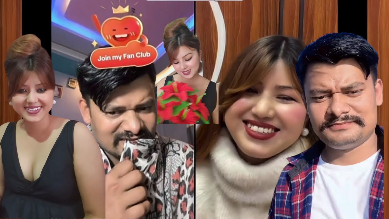 चियावाली नै रुबिन खड्कालाई i love you i miss you भनेपछि #roobinkhadka #comedy tiktok live video 