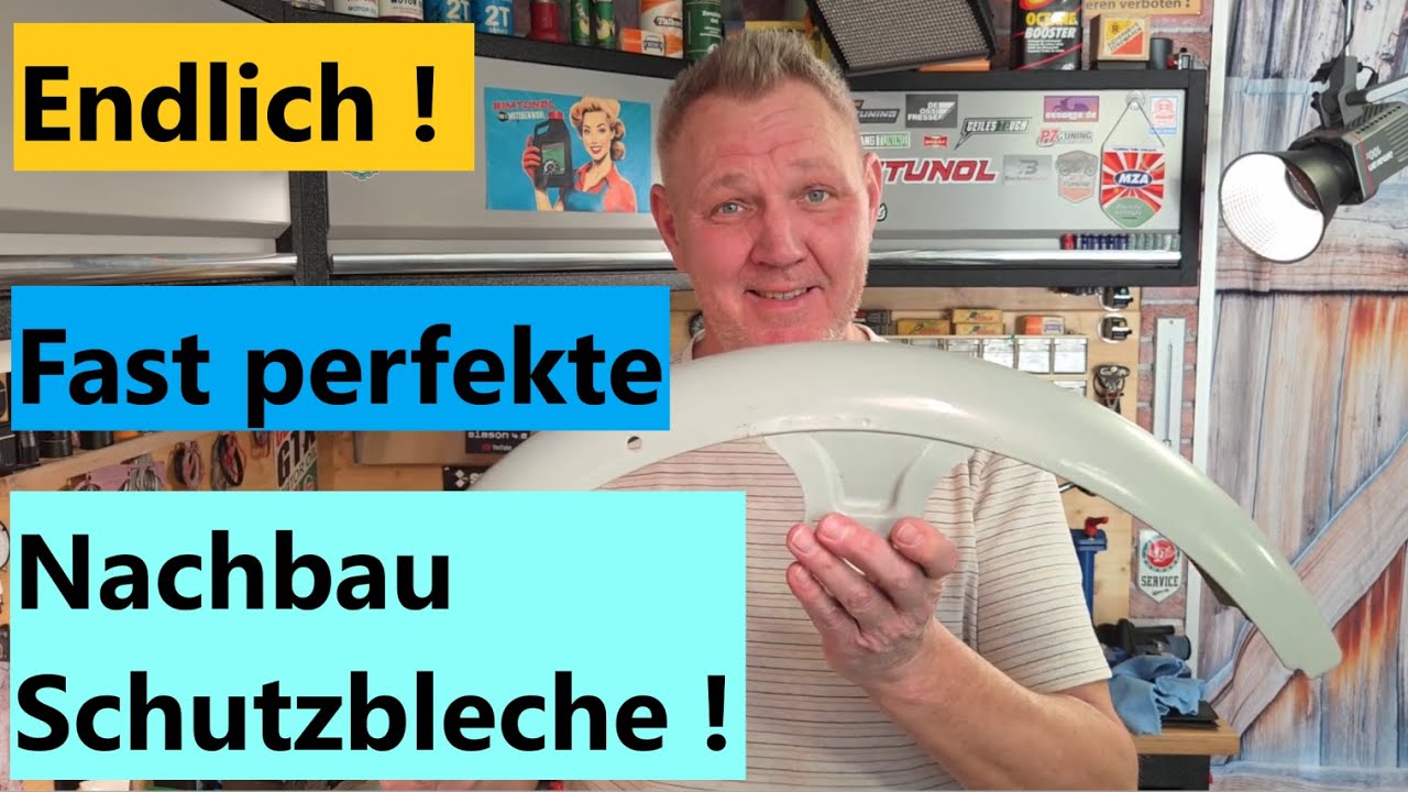 Neue Simson S51 Nachbau Schutzbleche ! Fast perfekt wie DDR !