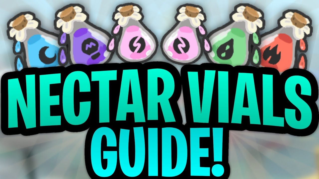 A guide on nectar vials! | roblox bee swarm simulator