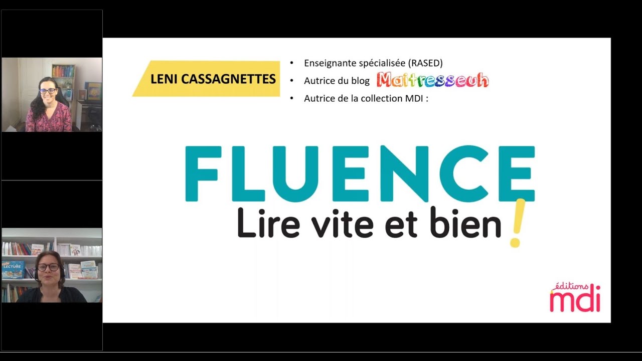 Fluence : lire vite et bien ! - Replay du Webinaire