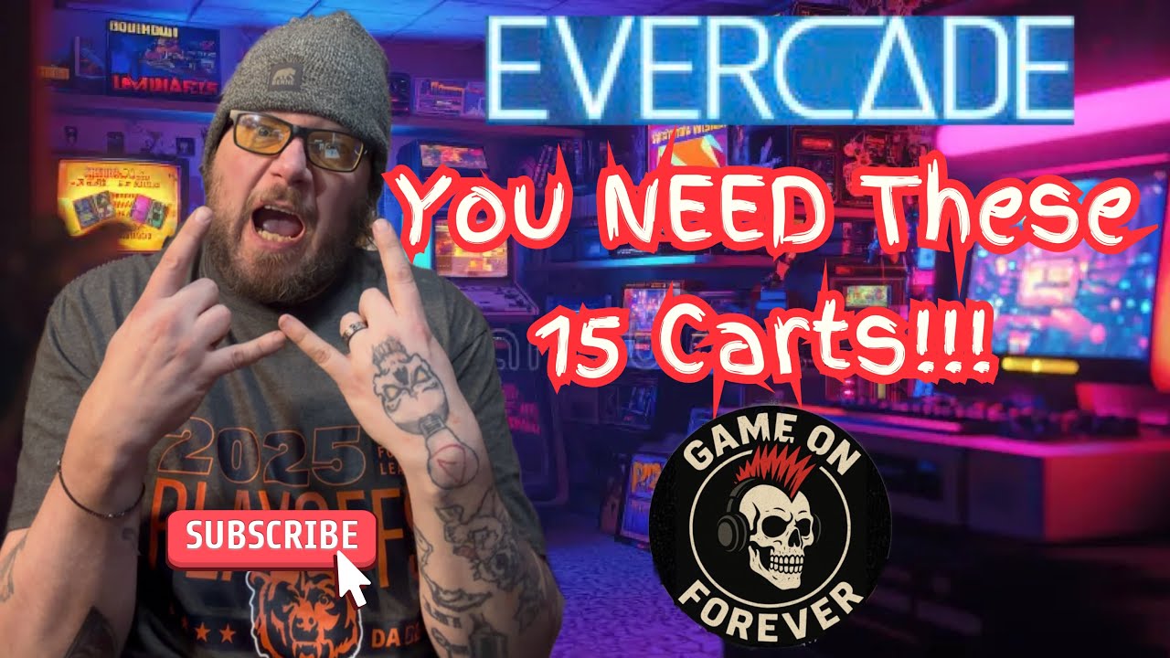 15 Evercade Carts You MUST Own #gaming #videogames #gamer