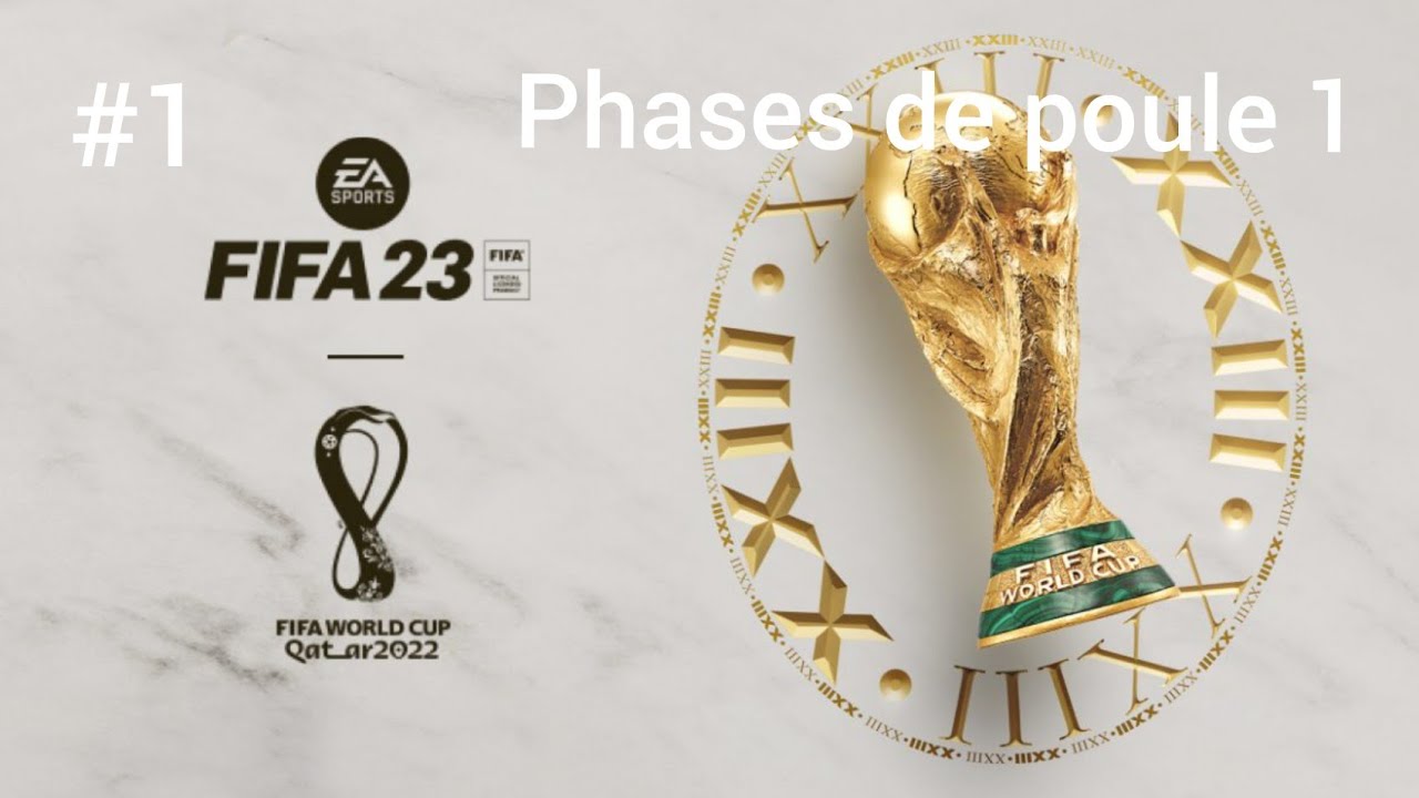 FIFA 23 World Cup Qatar 2022 PS4 FR #1 | Phases de poule 1