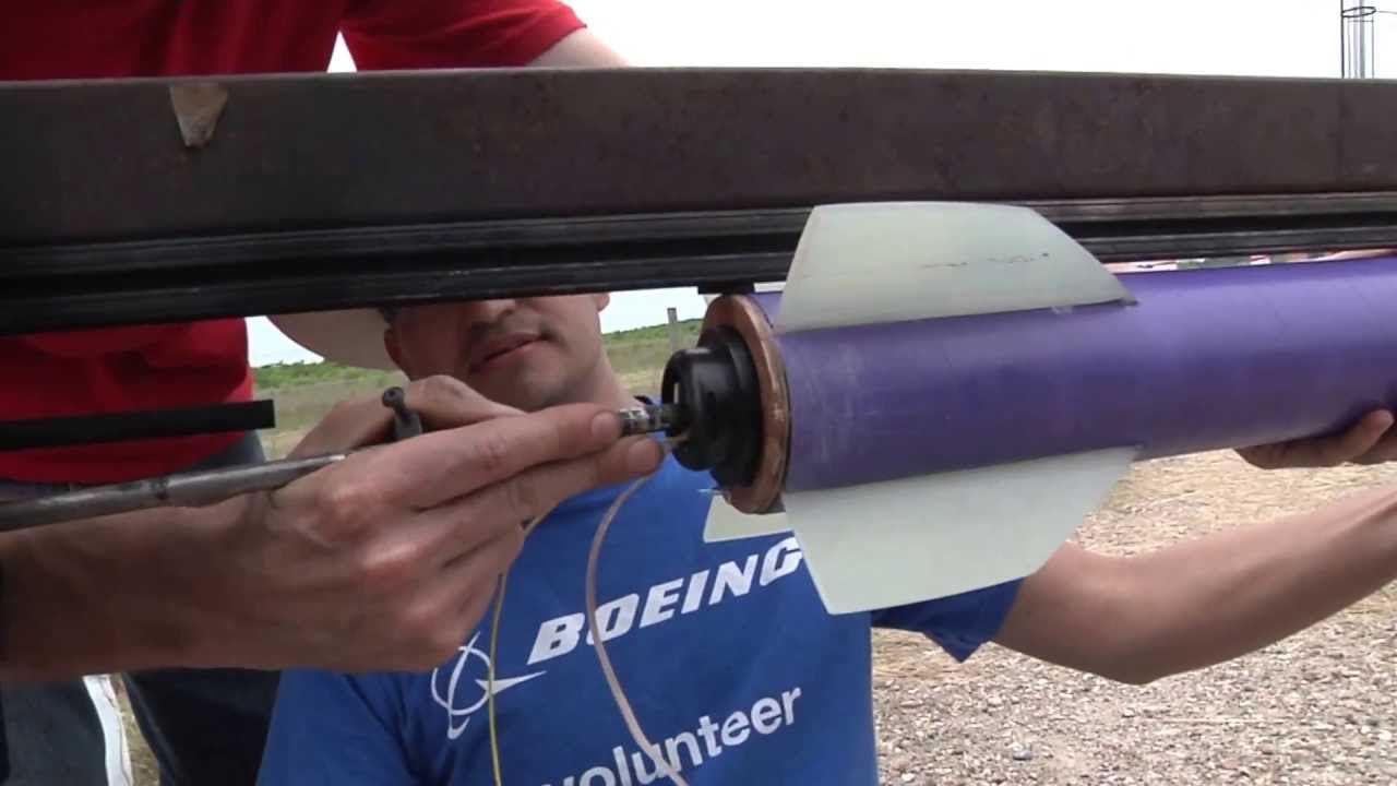 HCTC's Hybrid rocket launches at Rockets13