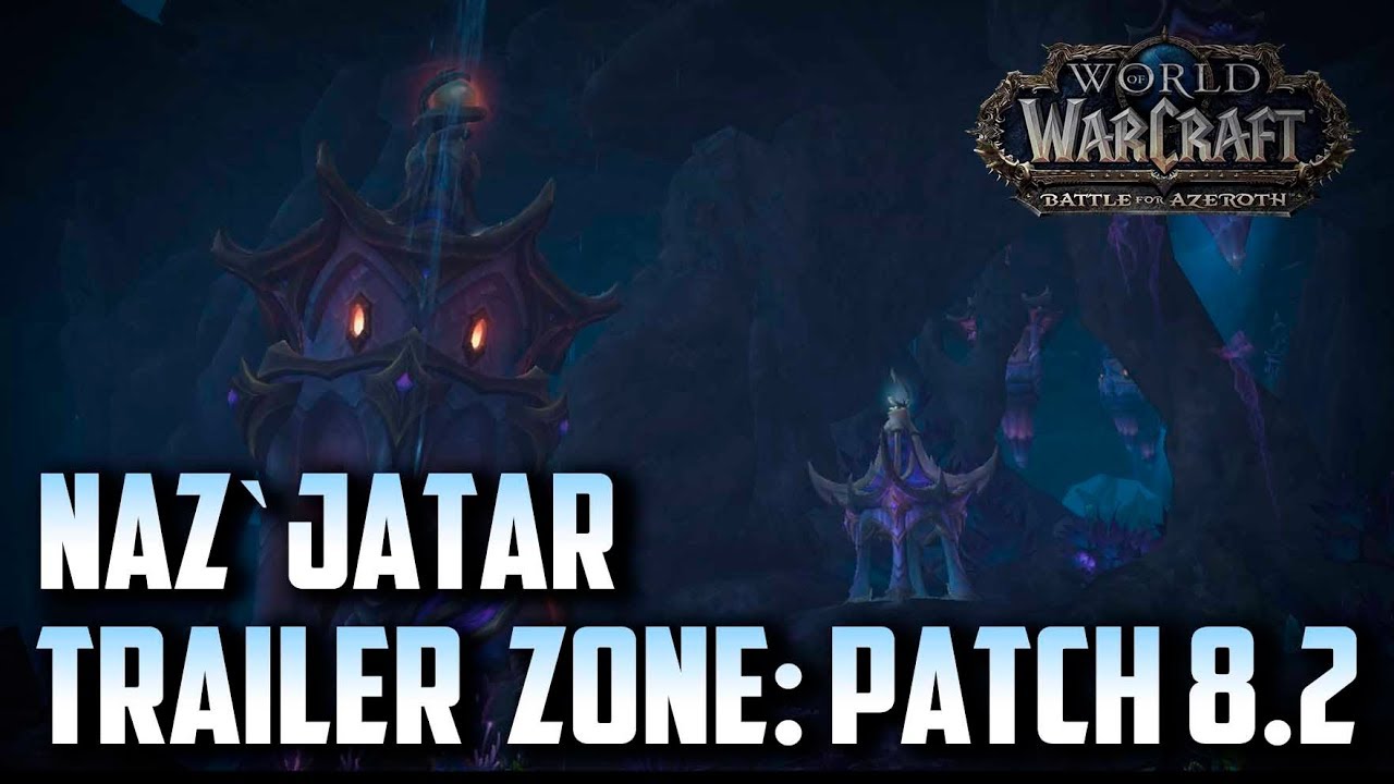 TRAILER - Nazjatar Zone: World of Warcraft BFA. Варкрафт