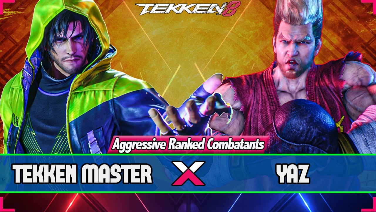 Мастер Tekken (Клайв) против Яза (Пол) &ndash; Шоу Savage Fighter | Экстремальный геймплей | Tekken 8 |