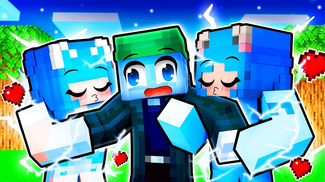 FATA FULGER Are *CRUSH* pe GHETARUL in Minecraft...