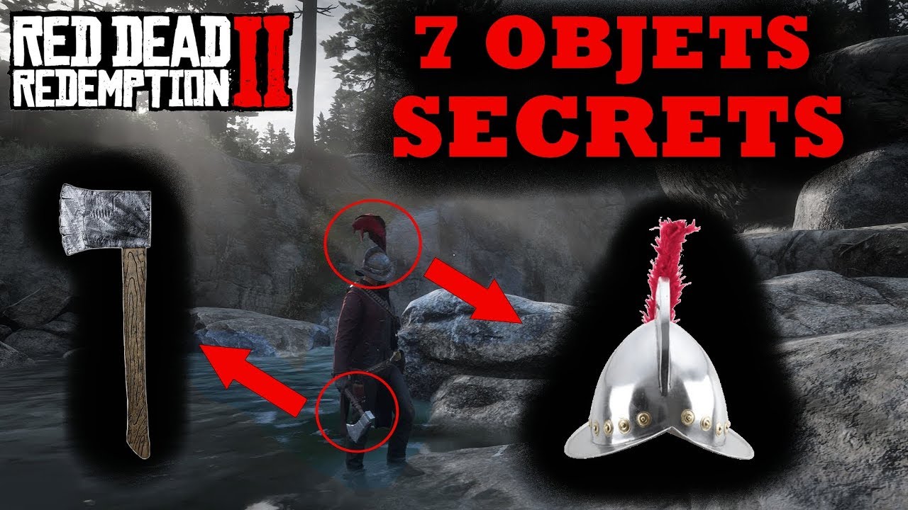 7 autres objets SECRETS sur Red Dead Redemption 2 !