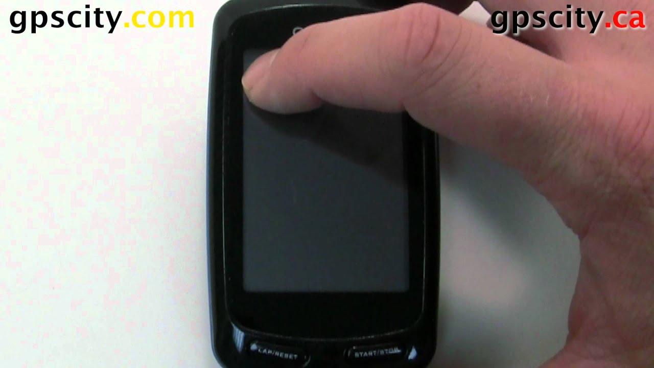 Как сбросить настройки велокомпьютера Garmin Edge 800