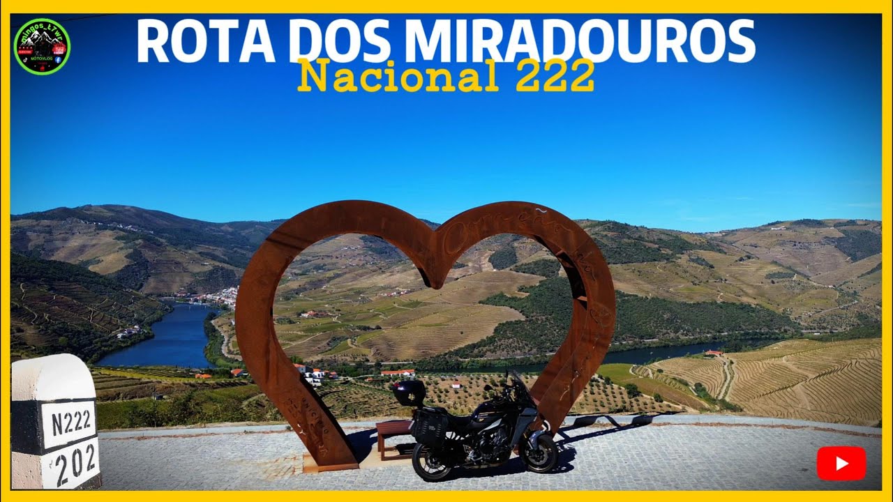 🚩Rota dos Miradouros –Estrada Nacional 222 | Paisagens de Sonho no Douro🇵🇹#N222 #Mototurismo #douro