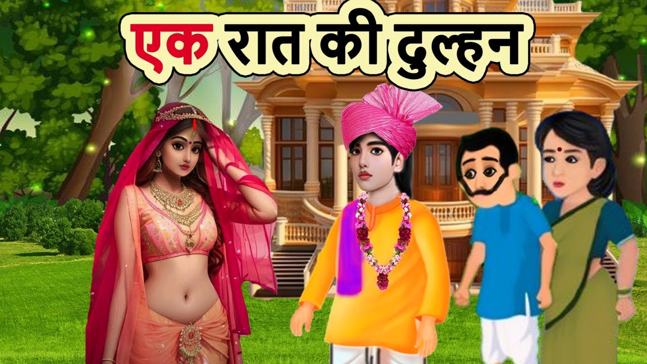 एक रात की दुल्हन | EK RAT KI DULHAN | moral stories | bedtime stories | mann k voice | cartoon story