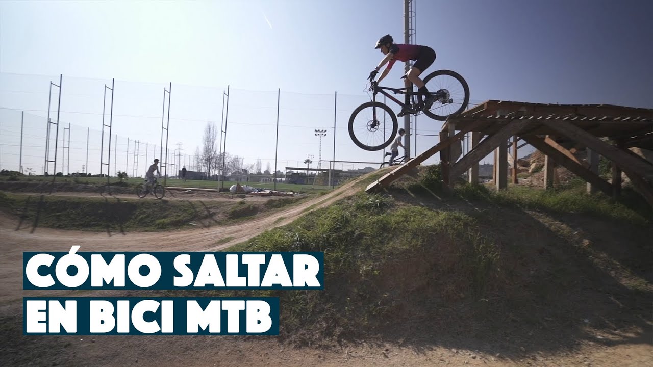 CÓMO SALTAR EN BICI MTB| Valentí Sanjuan y Laura Celdrán