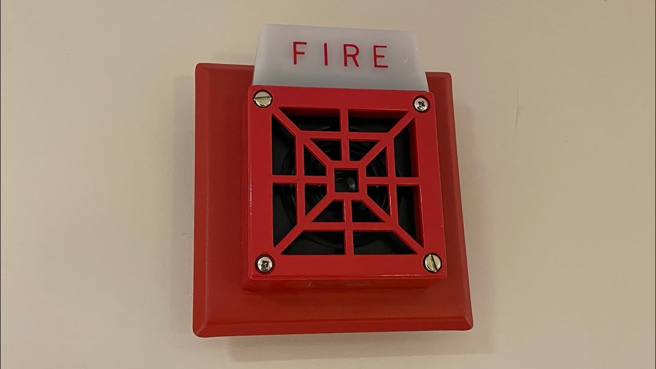 Basement Fire System Test 39 | Wheelock 7002 Horn/Strobes
