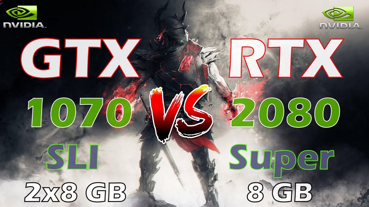 GTX 1070 SLI VS RTX 2080 SUPER | Gaming Benchmark |