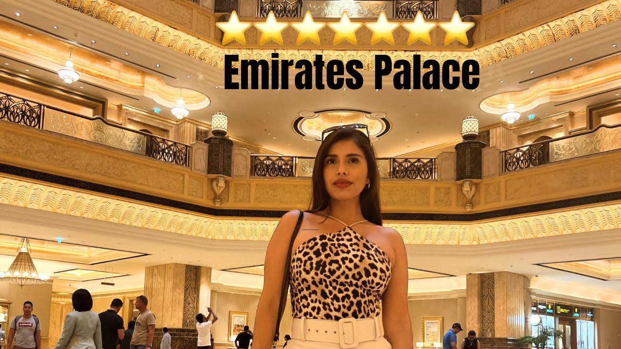 🇦🇪Emirates Palace Abu Dhabi – FREE Visit at the 7 Star Luxury Hotel ⭐️⭐️⭐️⭐️⭐️⭐️⭐️