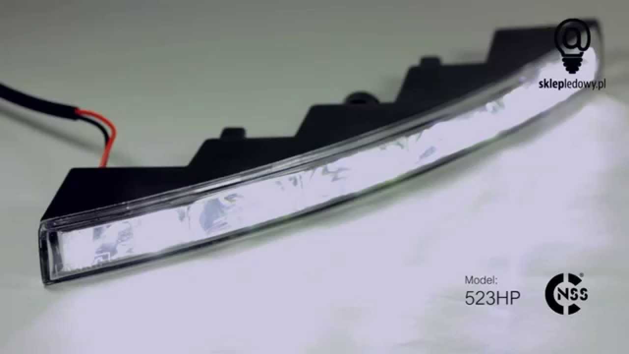 Światła LED DRL do jazdy dziennej NSSC model 523HP