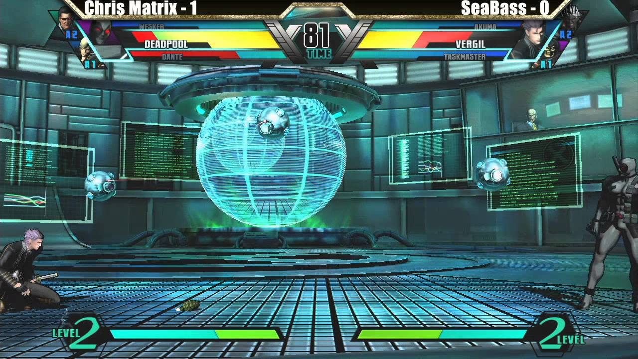 UMVC3 Chris Matrix vs SeaBass - Chris Matrix Raw Skills Challenge