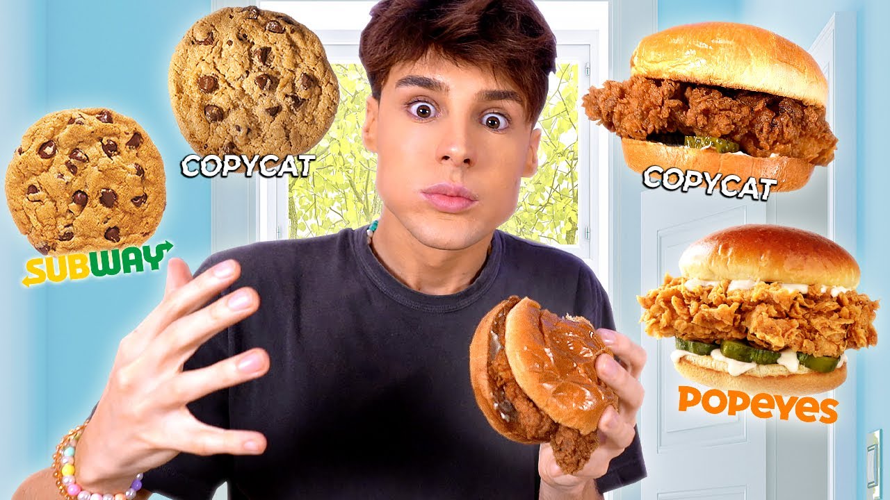 I Tested COPYCAT Recipes For SUBWAY & POPEYES food items! Part 4