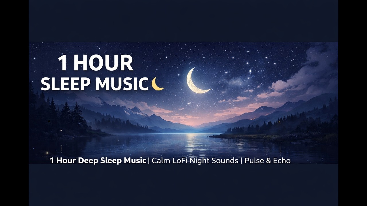 1 Hour Sleep Music 🌙 Calm Music & Rain Sounds | Deep Relaxation