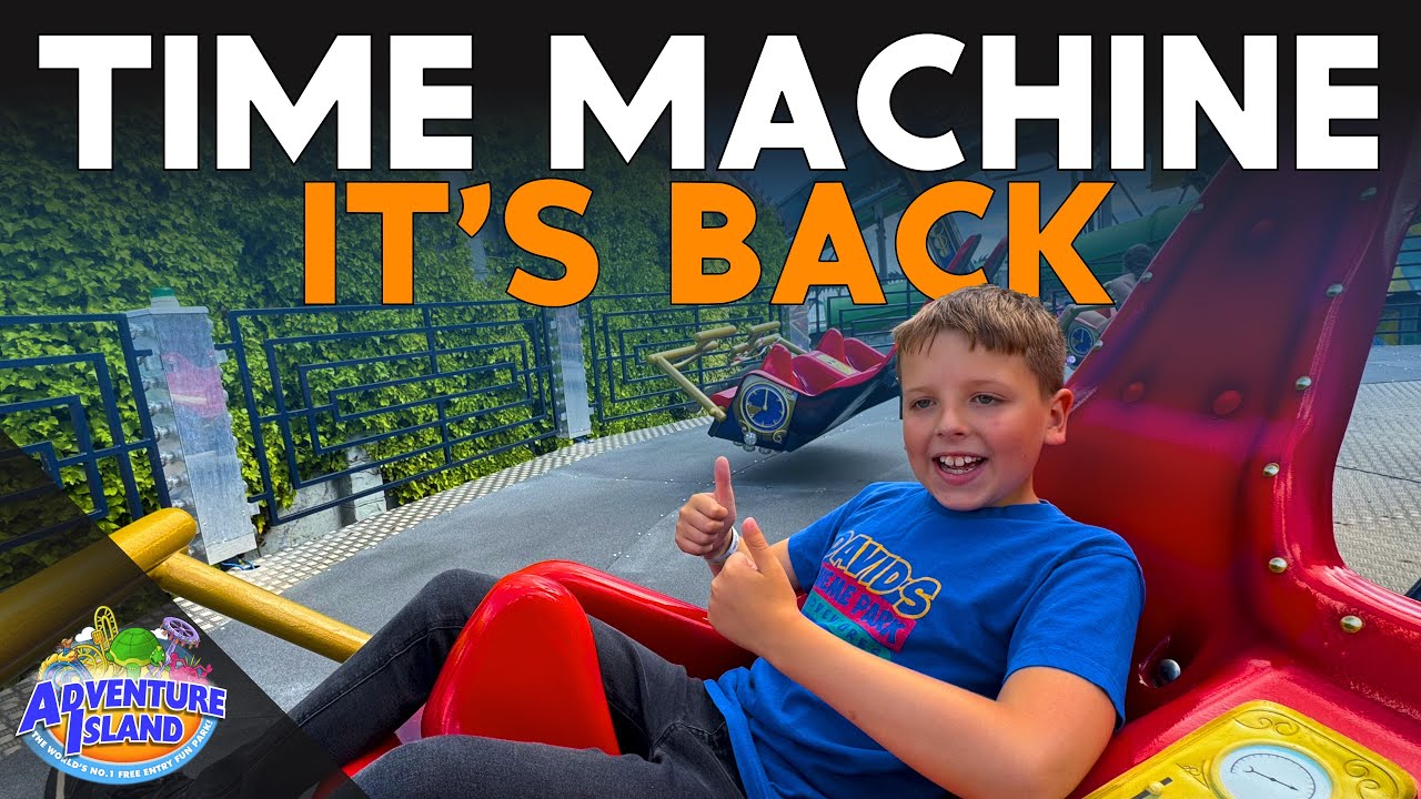 TIME MACHINE - Awesome New Ride at Adventure Island SOUTHEND