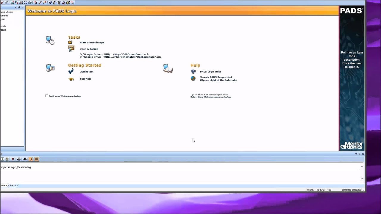 Mentor Graphics PADS 9.3 Tutorial - Introduction Part 1