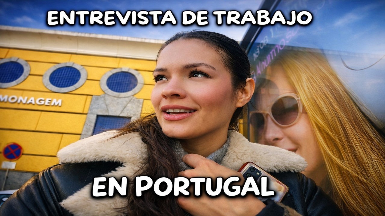 voy a una ENTREVISTA  de trabajo en Portugal | Vlog de mi día